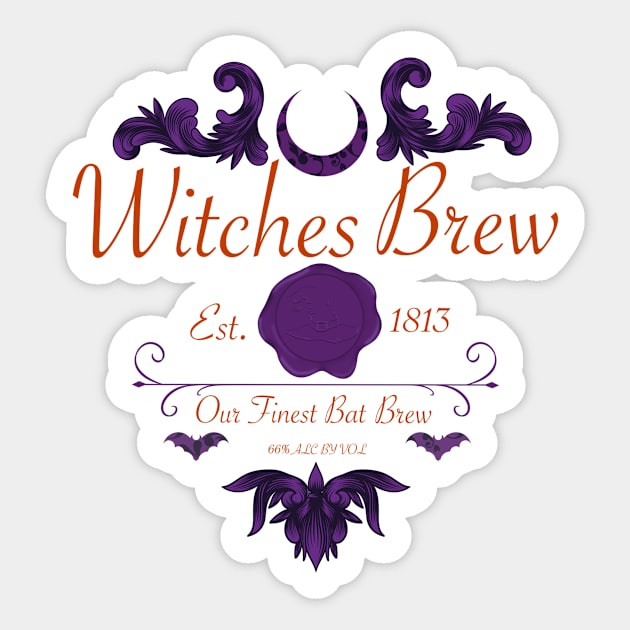 Witches Brew Sticker by mtucker9334